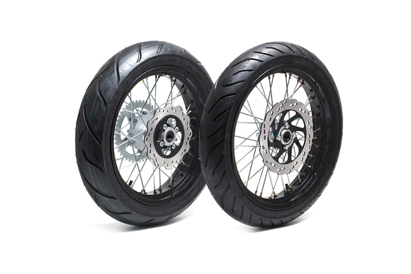 Колеса МОТАРД Sport 003, Athlete (диски алюминий с шиной 110/70-17, 130/70-17) деффект/повреждение ступицы pitbikemarket.ru