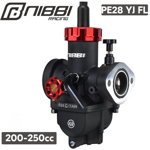 Карбюратор NIBBI PE28 FL YJ (коллектор под шпильки) pitbikemarket.ru