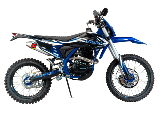 Мотоцикл Кросс Moto Apollo M4 300 EFI (175FMM PR5) синий pitbikemarket.ru