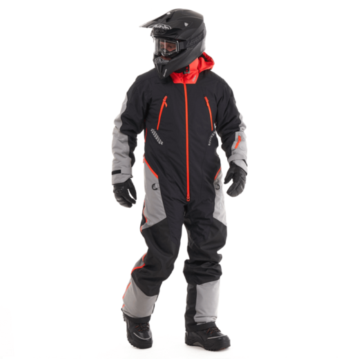 Dragonfly Комбинезон EXTREME 2.0 Man Black - Red - Grey 2024 Утепленный (100) (M) pitbikemarket.ru