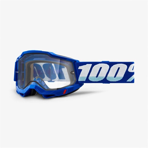 Очки 100% Accuri 2 Enduro Goggle Blue / Clear Dual Lens (50221-501-02) pitbikemarket.ru