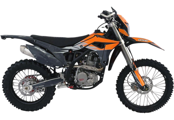 Кроссовый мотоцикл BSE Z7 Orange Neon (ZS174MN-3) pitbikemarket.ru