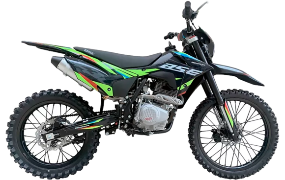 Кроссовый мотоцикл BSE Z3 L Spek Green (015) pitbikemarket.ru