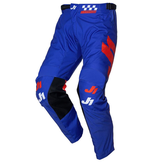 Брюки для мотокросса JUST1 J-COMMAND COMPETITION (синий/красный/белый, 30, 1560035-930-1080) pitbikemarket.ru