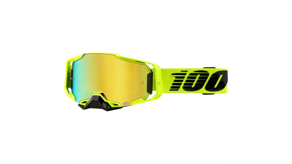 Очки 100% Armega Goggle Nuclear Citrus / Mirror Gold Lens (50005-00003) pitbikemarket.ru