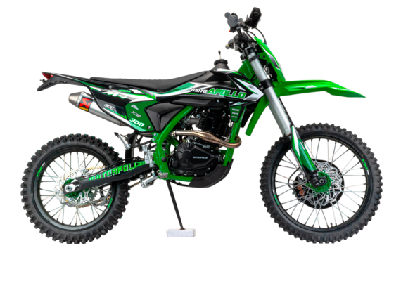 Мотоцикл Кросс Moto Apollo M4 300 EFI (175FMM PR5) зеленый pitbikemarket.ru