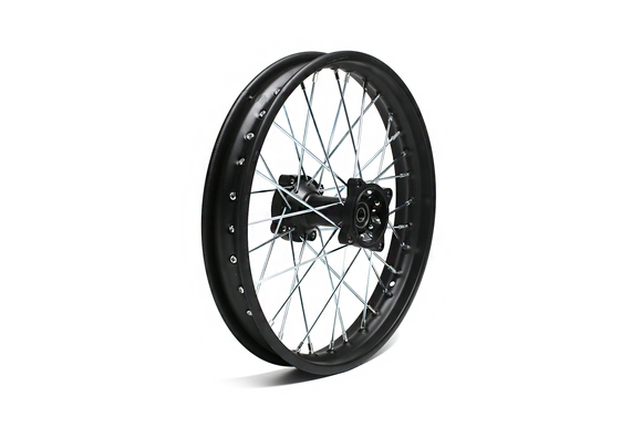 Диск колесный для питбайка  R 14  x 1.85 (ось 15мм) задний, черный, сталь pitbikemarket.ru