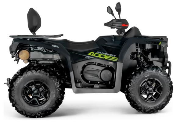 Квадроцикл AODES PATHCROSS 525L 2025, двухместный (Черный) pitbikemarket.ru