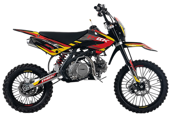 Питбайк TMBK Pitster SP2 125 (17/14) Red Yellow pitbikemarket.ru