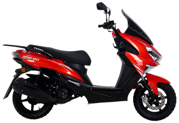 Скутер TMBK JUMBO 150CC (SHOW 50CC) Red pitbikemarket.ru