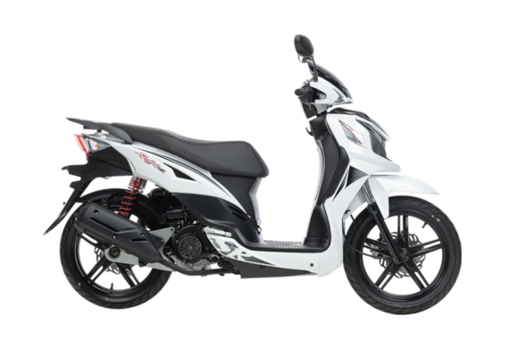 Скутер SYM Symphony SR 125 Белый pitbikemarket.ru