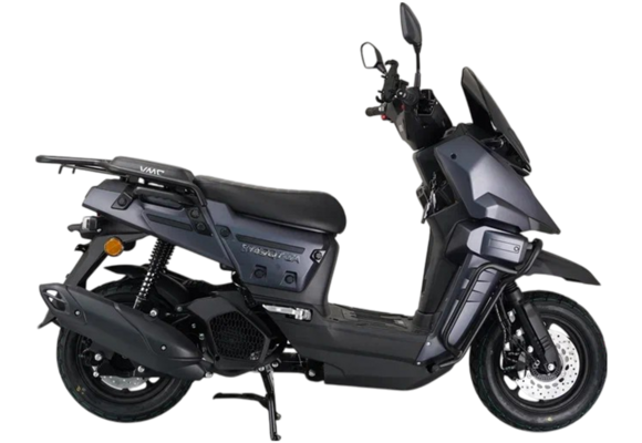 Скутер VENTO (VMC) SMART X BY49QT-5A 49 см3 СЕРИЯ T1700 (LED панель, CBS, USB, сигнализация) GREY pitbikemarket.ru