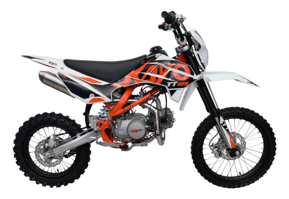 Питбайк KAYO BASIC K125 17/14 KRZ (механ. сцепл., кикстартер, 2024 г.) pitbikemarket.ru