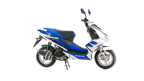 Скутер Motoland F22 (2020 г.) Синий pitbikemarket.ru