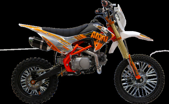 Питбайк SSSR  ATOM 125 L Atomic Orange 3 pitbikemarket.ru